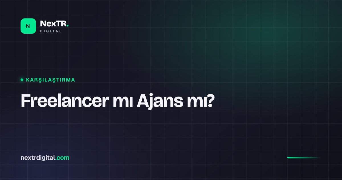 Freelancer mı Ajans mı? Dijital Pazarlamada Doğru Seçim